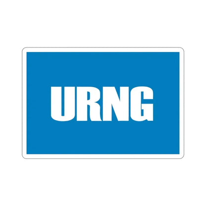 Flag of the Guatemalan National Revolutionary Unity STICKER Vinyl Die-Cut Decal 3 Inch - The Sticker Space