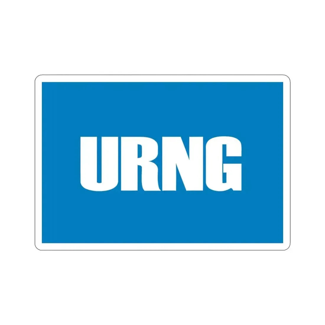 Flag of the Guatemalan National Revolutionary Unity STICKER Vinyl Die-Cut Decal 4 Inch - The Sticker Space