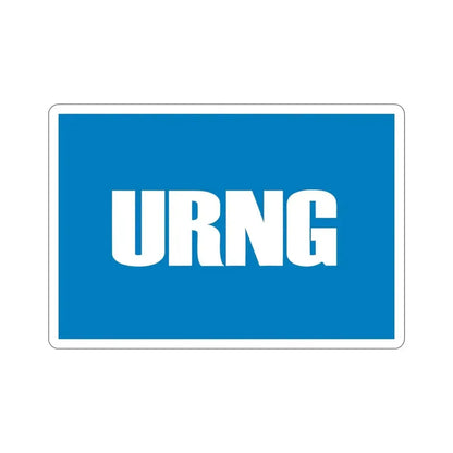 Flag of the Guatemalan National Revolutionary Unity STICKER Vinyl Die-Cut Decal - The Sticker Space