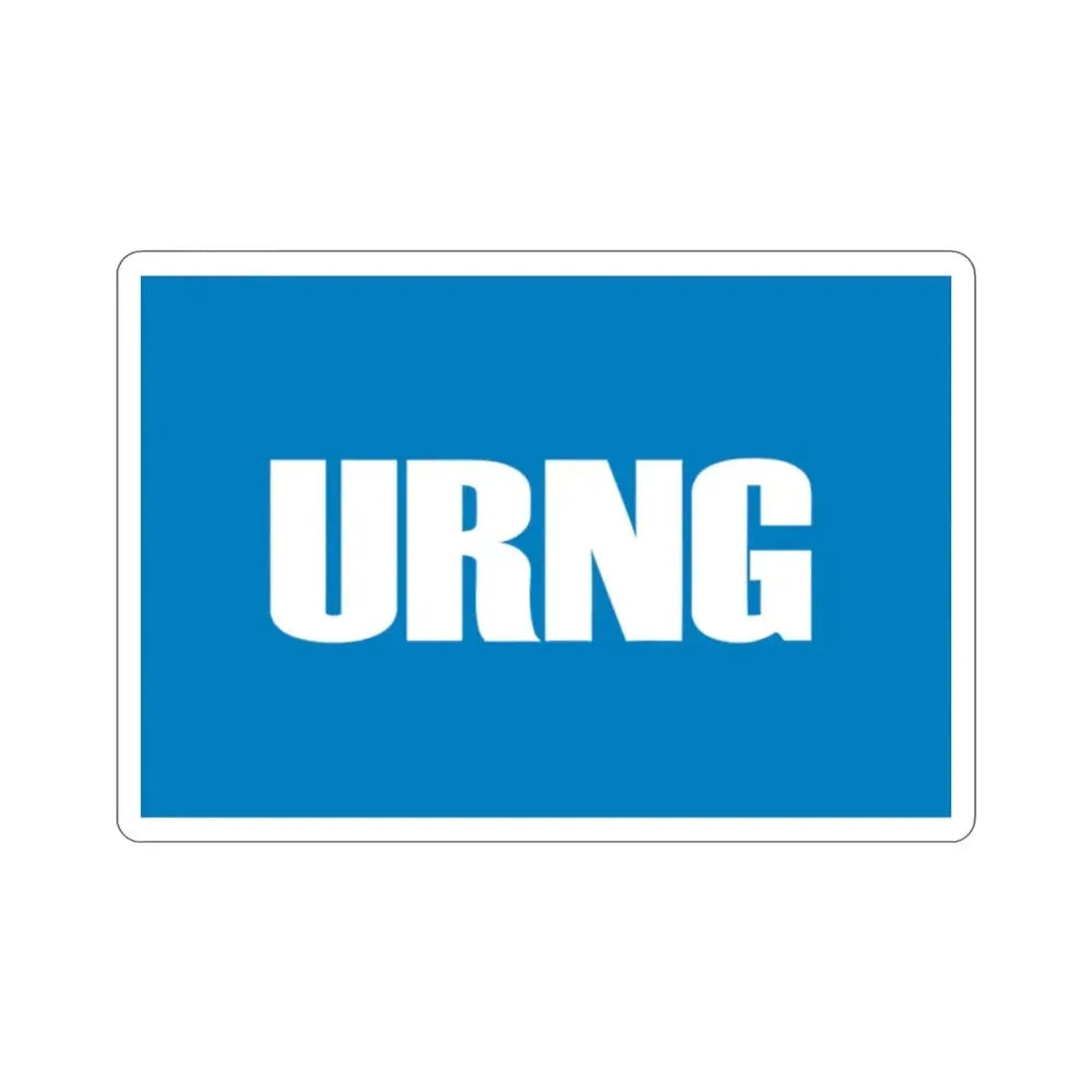 Flag of the Guatemalan National Revolutionary Unity STICKER Vinyl Die-Cut Decal - The Sticker Space