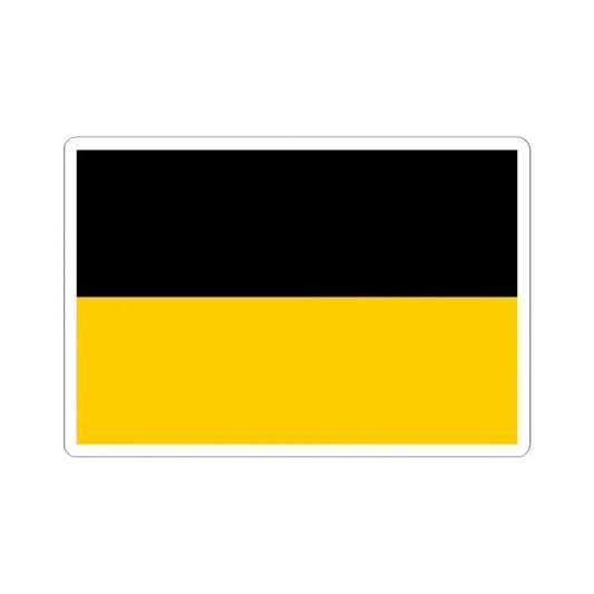 Flag of the Habsburg Monarchy (Austria) STICKER Vinyl Kiss-Cut Decal 2 Inch White - The Sticker Space