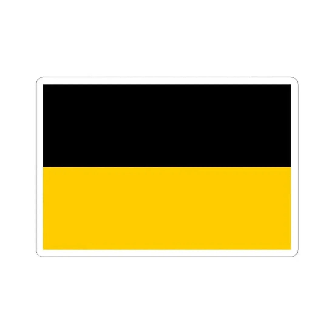 Flag of the Habsburg Monarchy (Austria) STICKER Vinyl Kiss-Cut Decal 6 Inch White - The Sticker Space