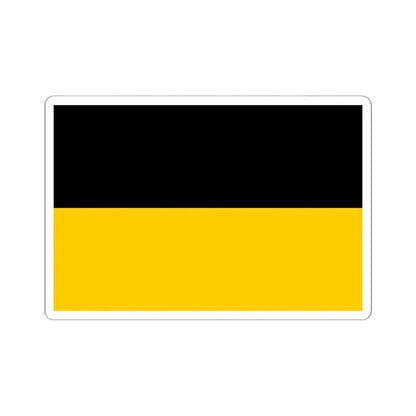 Flag of the Habsburg Monarchy (Austria) STICKER Vinyl Kiss-Cut Decal 6 Inch White - The Sticker Space