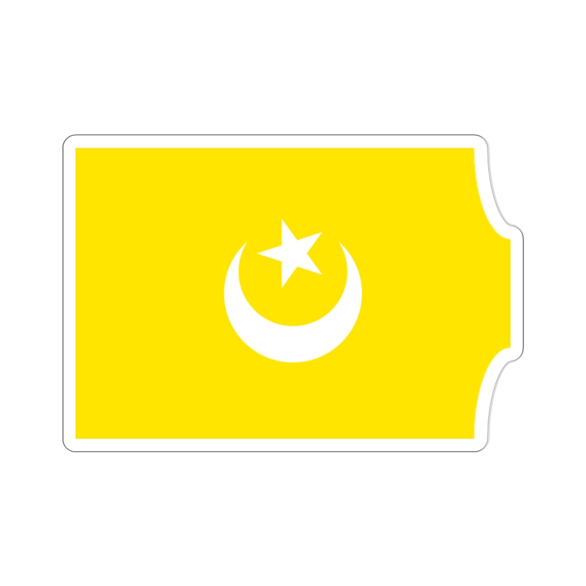 Flag of The Hafsid Dynasty STICKER Vinyl Die-Cut Decal-2 Inch-The Sticker Space