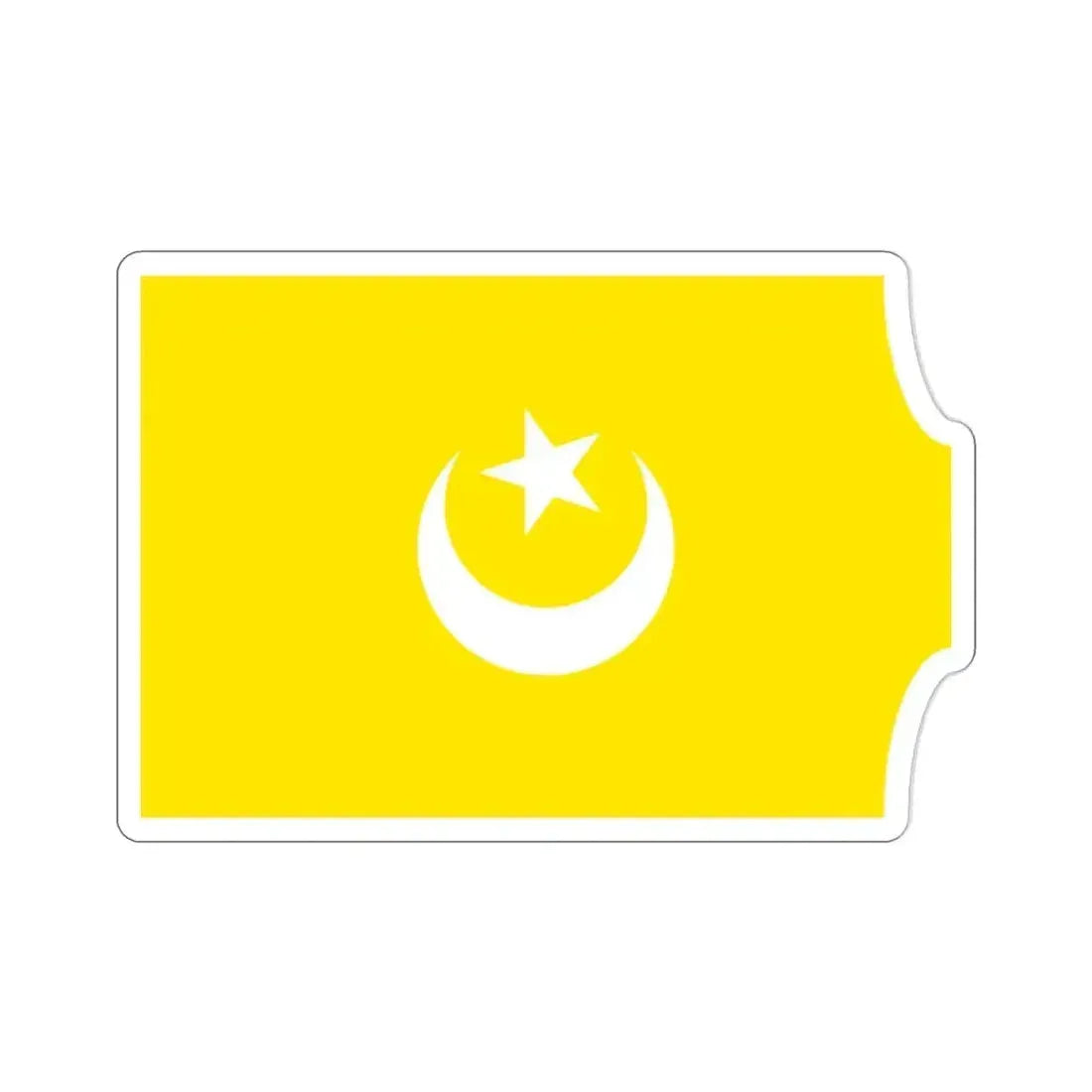 Flag of The Hafsid Dynasty STICKER Vinyl Die-Cut Decal 2 Inch - The Sticker Space