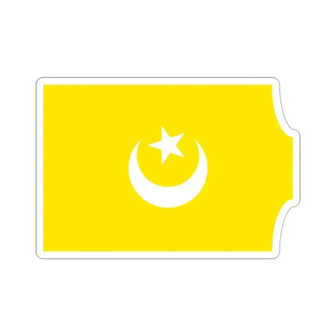 Flag of The Hafsid Dynasty STICKER Vinyl Die-Cut Decal 3 Inch - The Sticker Space