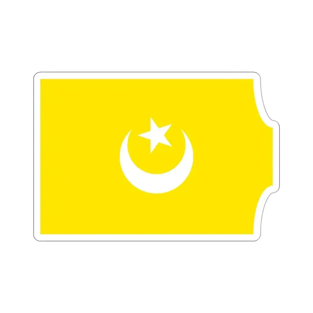 Flag of The Hafsid Dynasty STICKER Vinyl Die-Cut Decal 3 Inch - The Sticker Space