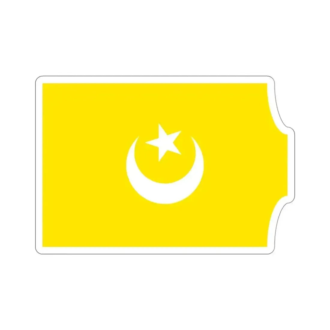 Flag of The Hafsid Dynasty STICKER Vinyl Die-Cut Decal 4 Inch - The Sticker Space