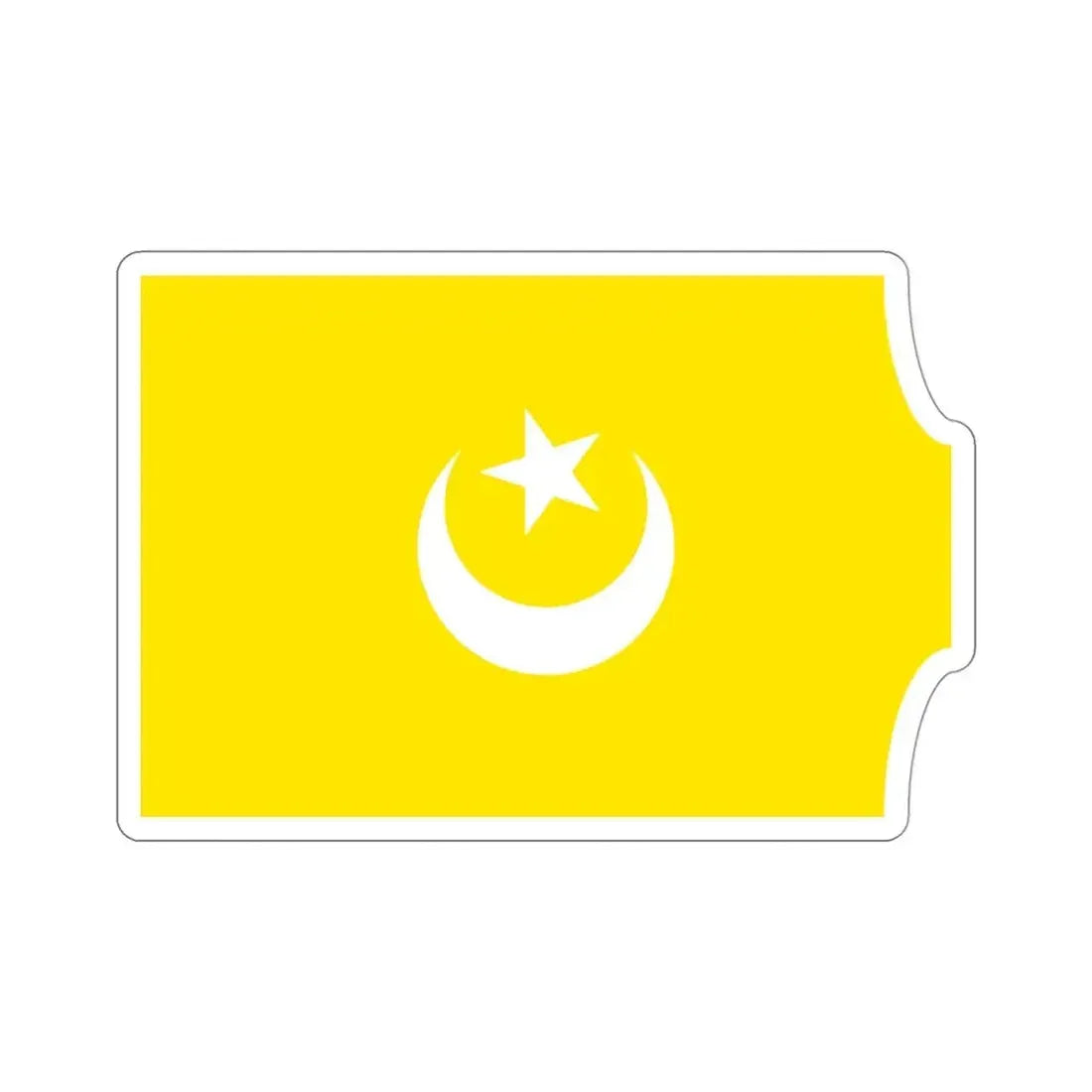 Flag of The Hafsid Dynasty STICKER Vinyl Die-Cut Decal 4 Inch - The Sticker Space