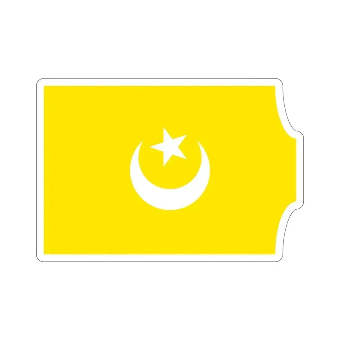 Flag of The Hafsid Dynasty STICKER Vinyl Die-Cut Decal 5 Inch - The Sticker Space