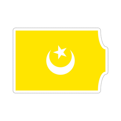 Flag of The Hafsid Dynasty STICKER Vinyl Die-Cut Decal-6 Inch-The Sticker Space