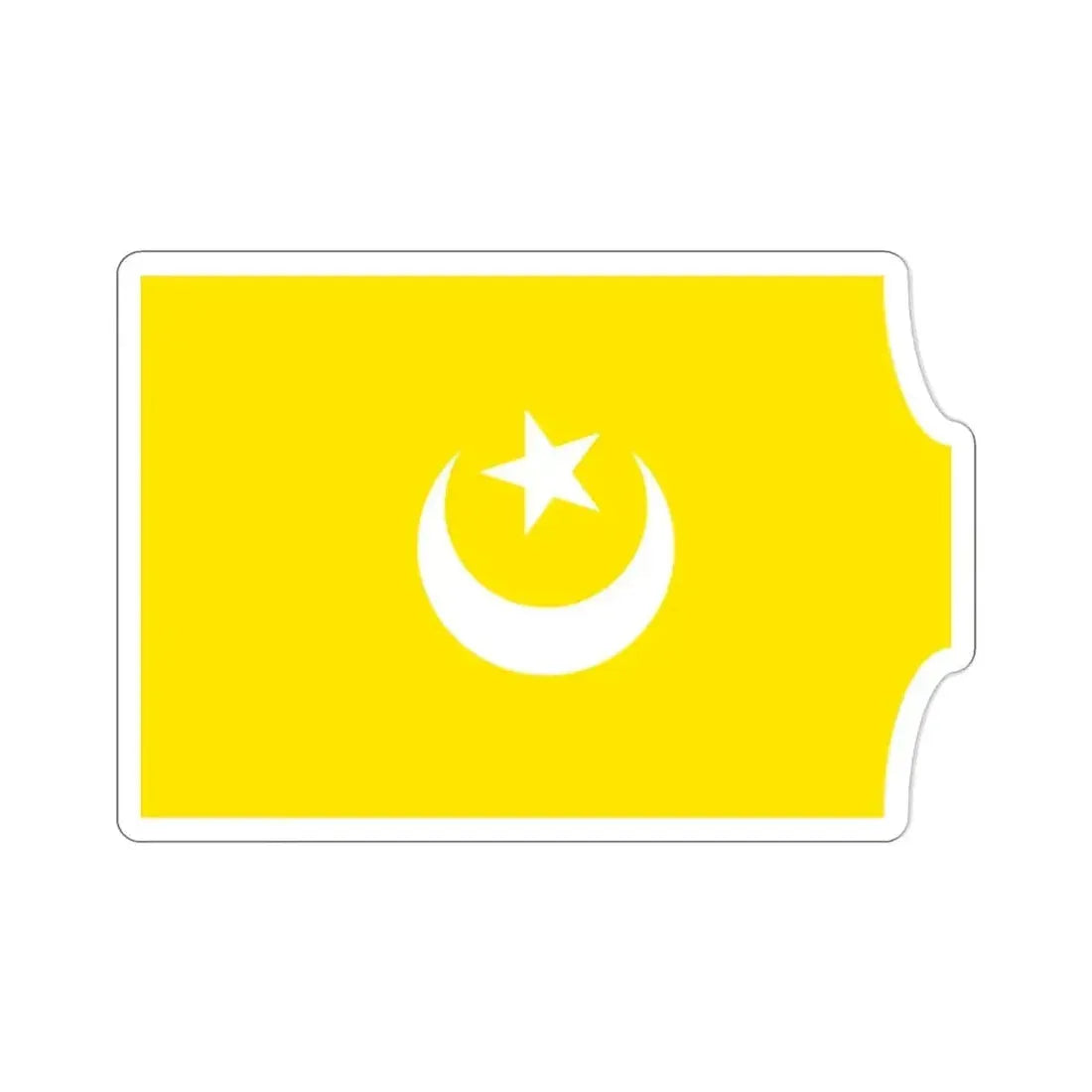 Flag of The Hafsid Dynasty STICKER Vinyl Die-Cut Decal - The Sticker Space