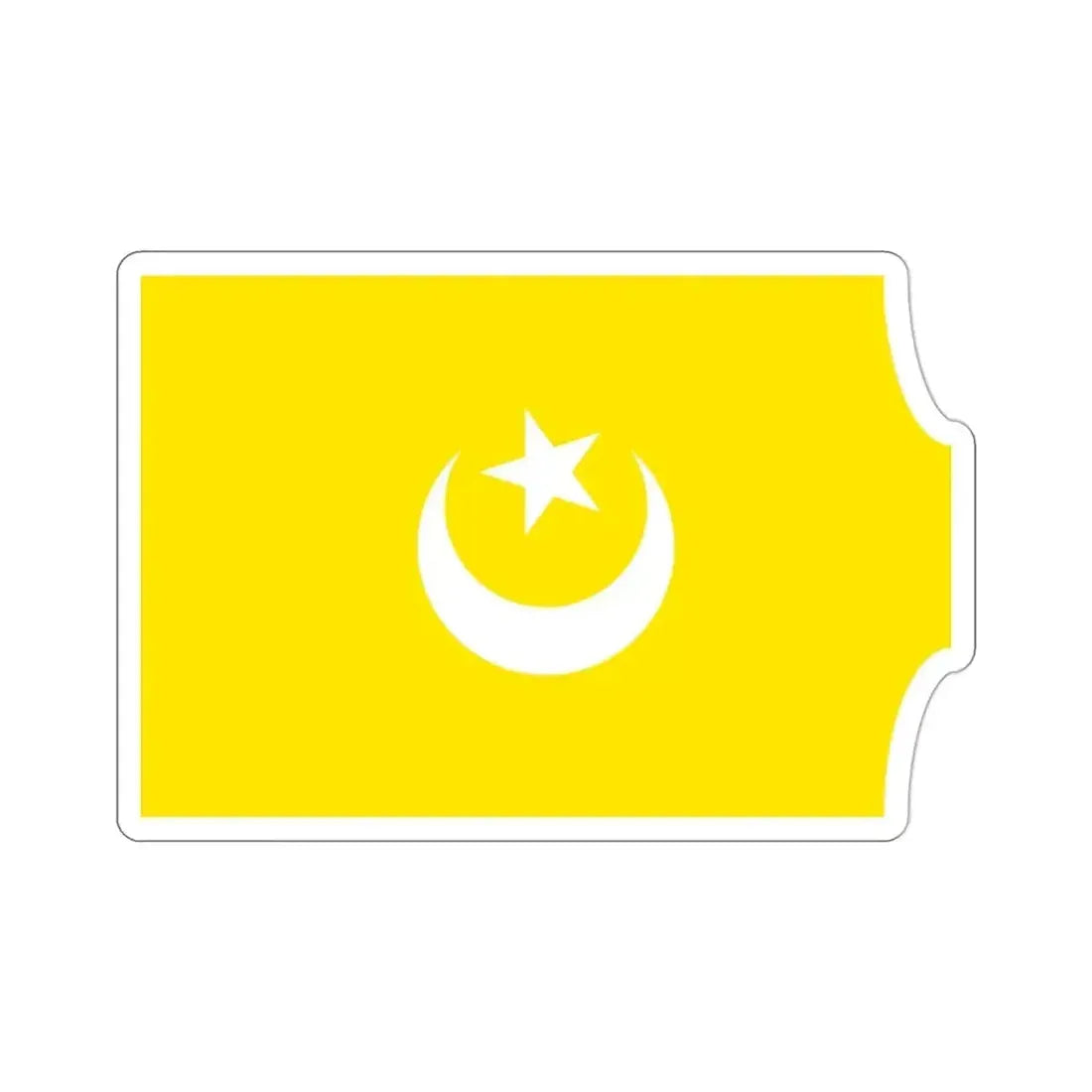 Flag of The Hafsid Dynasty STICKER Vinyl Die-Cut Decal - The Sticker Space