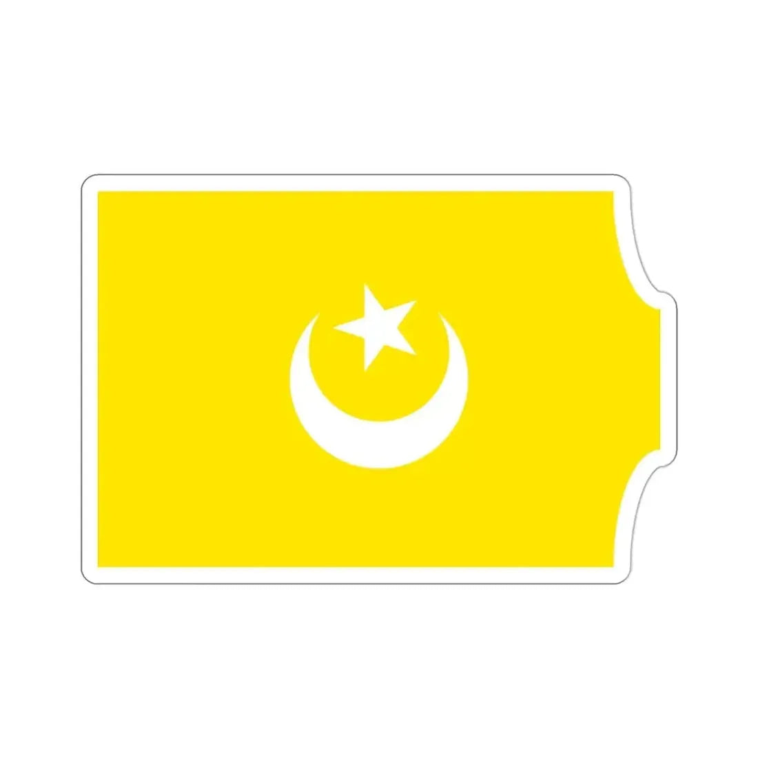 Flag of The Hafsid Dynasty STICKER Vinyl Die-Cut Decal - The Sticker Space