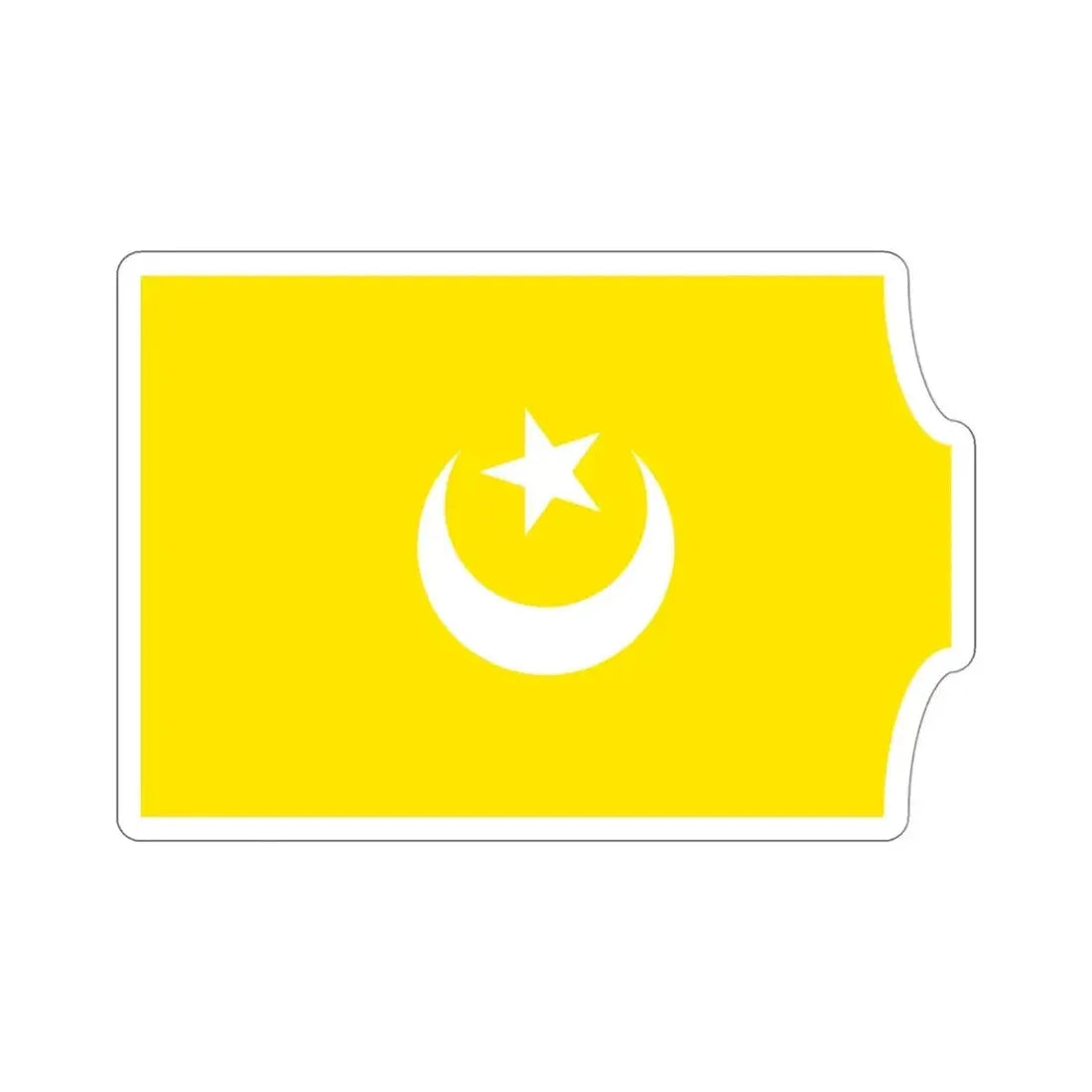 Flag of The Hafsid Dynasty STICKER Vinyl Die-Cut Decal - The Sticker Space