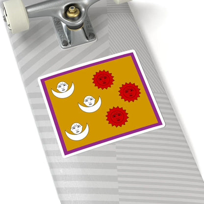 Flag of the H.H. Maharaja of Nepal 1928 (Nepal) STICKER Vinyl Kiss-Cut Decal - The Sticker Space