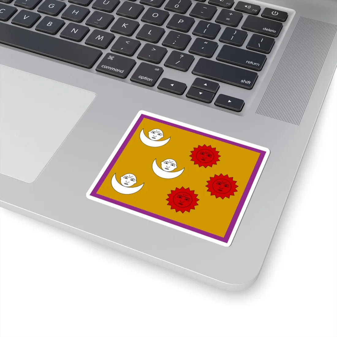 Flag of the H.H. Maharaja of Nepal 1928 (Nepal) STICKER Vinyl Kiss-Cut Decal - The Sticker Space
