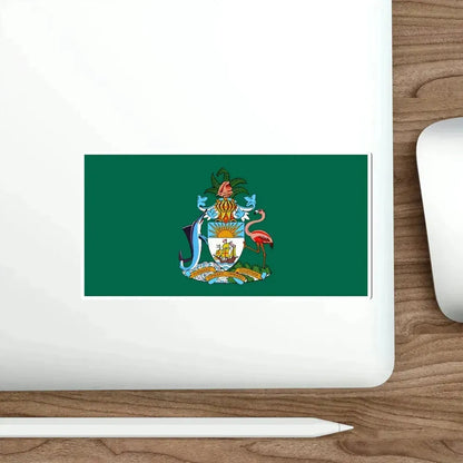 Flag of the House of Assembly of the Bahamas STICKER Vinyl Die-Cut Decal - The Sticker Space