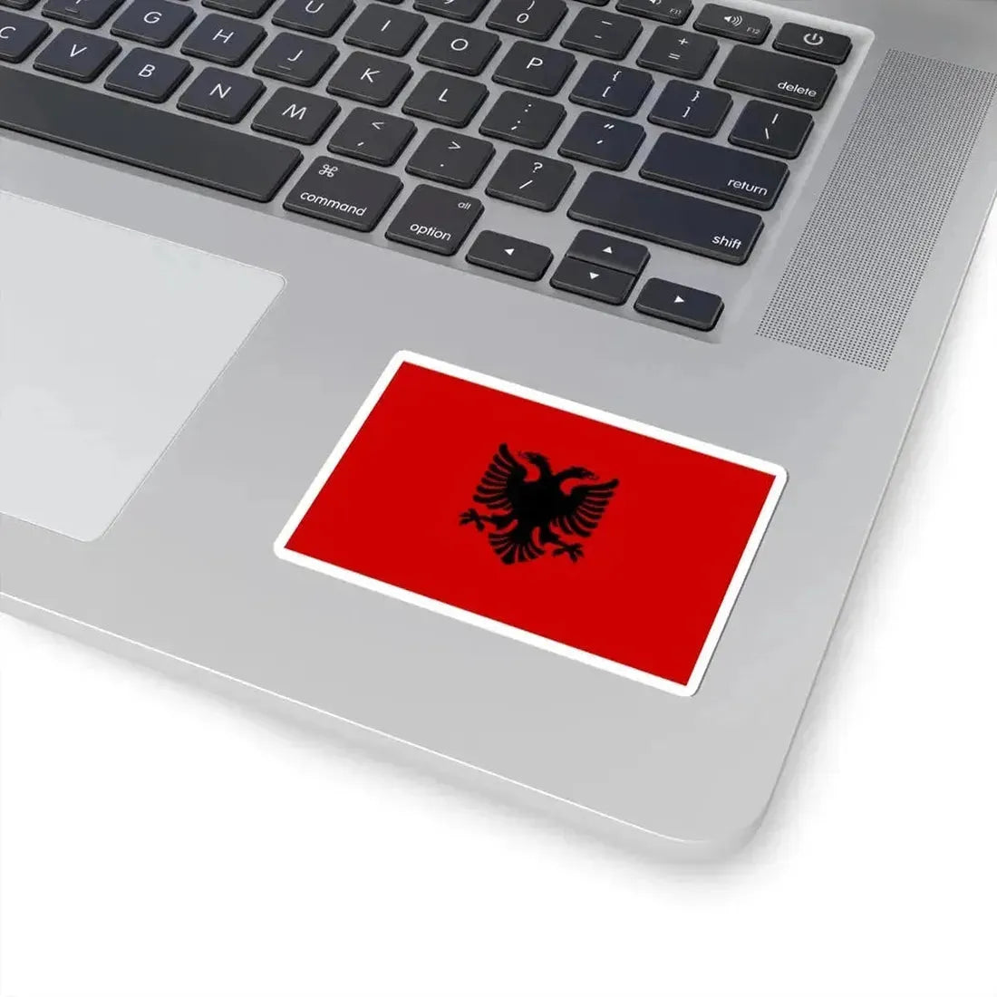 Flag of the Hoxha I Government 1944-1946 (Albania) STICKER Vinyl Kiss-Cut Decal - The Sticker Space