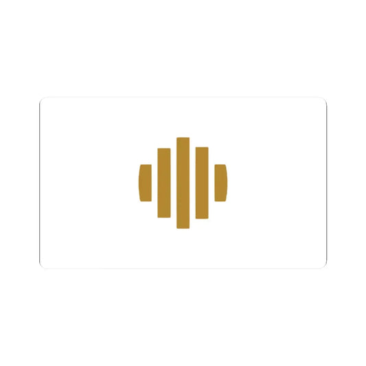 Flag of the Iran Ministry of Foreign Affairs (Iran) STICKER Vinyl Kiss-Cut Decal 2 Inch White - The Sticker Space