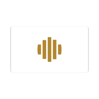 Flag of the Iran Ministry of Foreign Affairs (Iran) STICKER Vinyl Kiss-Cut Decal 3 Inch White - The Sticker Space