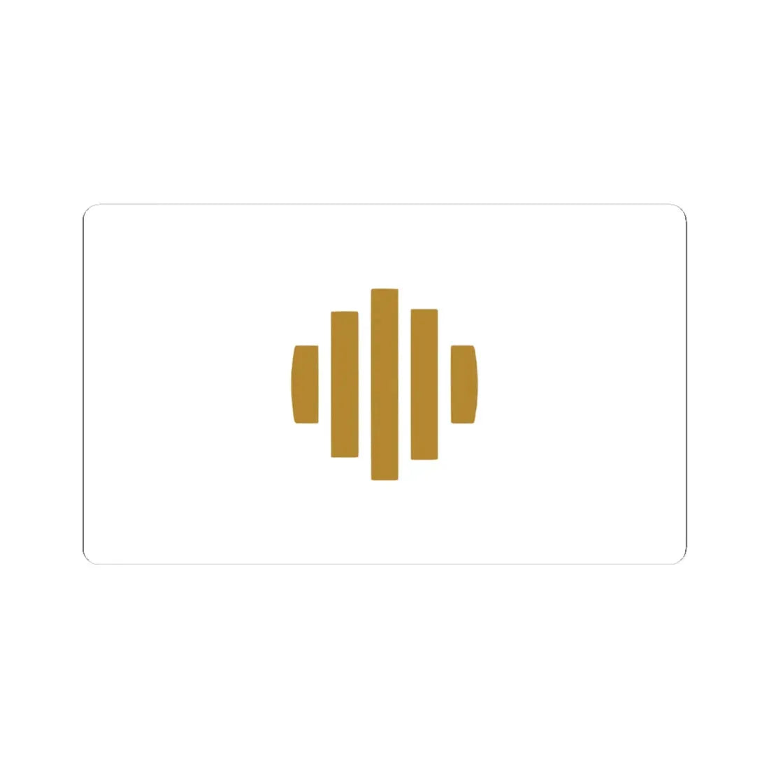 Flag of the Iran Ministry of Foreign Affairs (Iran) STICKER Vinyl Kiss-Cut Decal 4 Inch White - The Sticker Space