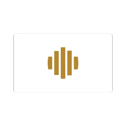 Flag of the Iran Ministry of Foreign Affairs (Iran) STICKER Vinyl Kiss-Cut Decal 4 Inch White - The Sticker Space