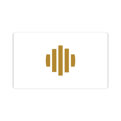 Flag of the Iran Ministry of Foreign Affairs (Iran) STICKER Vinyl Kiss-Cut Decal 6 Inch White - The Sticker Space