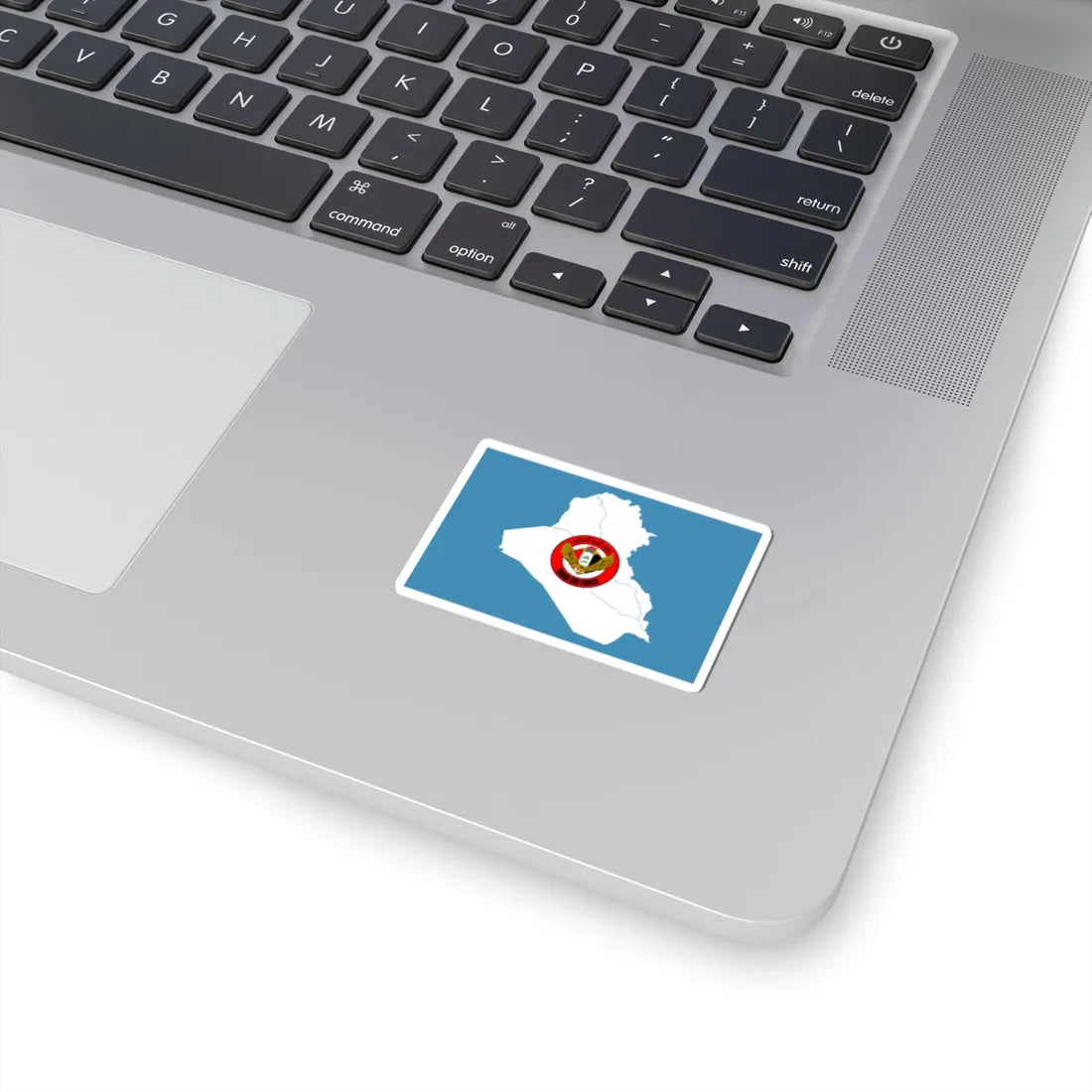 Flag of the Iraqi Air Force (Iraq) STICKER Vinyl Kiss-Cut Decal - The Sticker Space