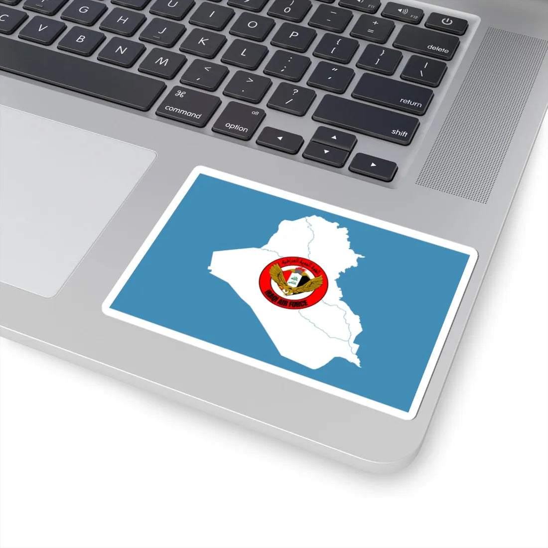 Flag of the Iraqi Air Force (Iraq) STICKER Vinyl Kiss-Cut Decal - The Sticker Space