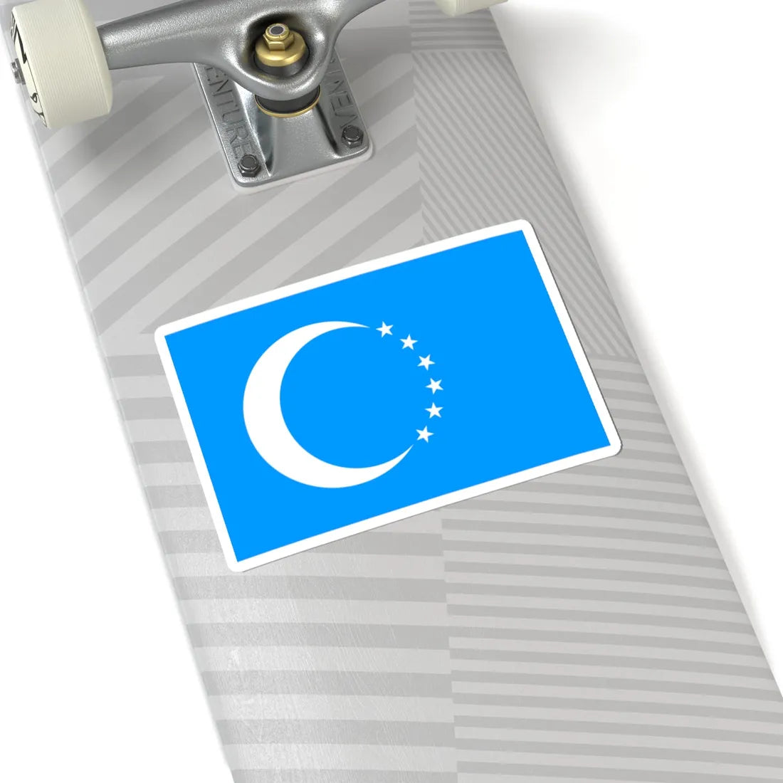 Flag of the Iraqi Turkmen (Iraq) STICKER Vinyl Kiss-Cut Decal - The Sticker Space