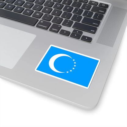 Flag of the Iraqi Turkmen (Iraq) STICKER Vinyl Kiss-Cut Decal - The Sticker Space