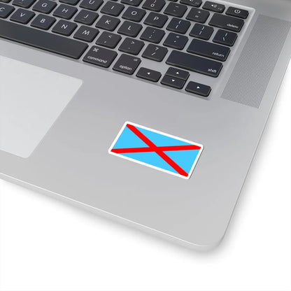 Flag of the Irish Blueshirts (Ireland) STICKER Vinyl Kiss-Cut Decal - The Sticker Space