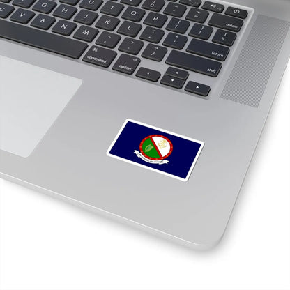 Flag of the Irish Naval Service (Ireland) STICKER Vinyl Kiss-Cut Decal - The Sticker Space