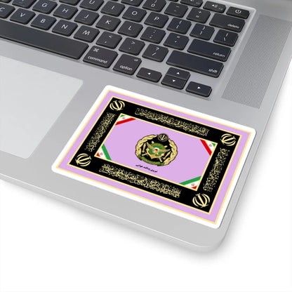 Flag of the Islamic Republic of Iran Air Defense Force of Army (Iran) STICKER Vinyl Kiss-Cut Decal - The Sticker Space