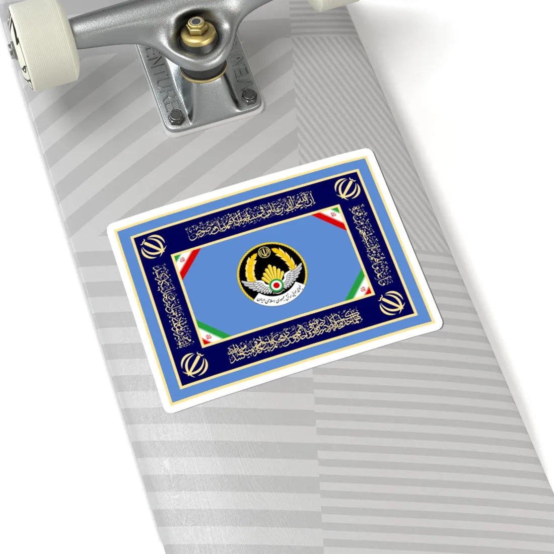 Flag of the Islamic Republic of Iran Air Force (Iran) STICKER Vinyl Kiss-Cut Decal - The Sticker Space