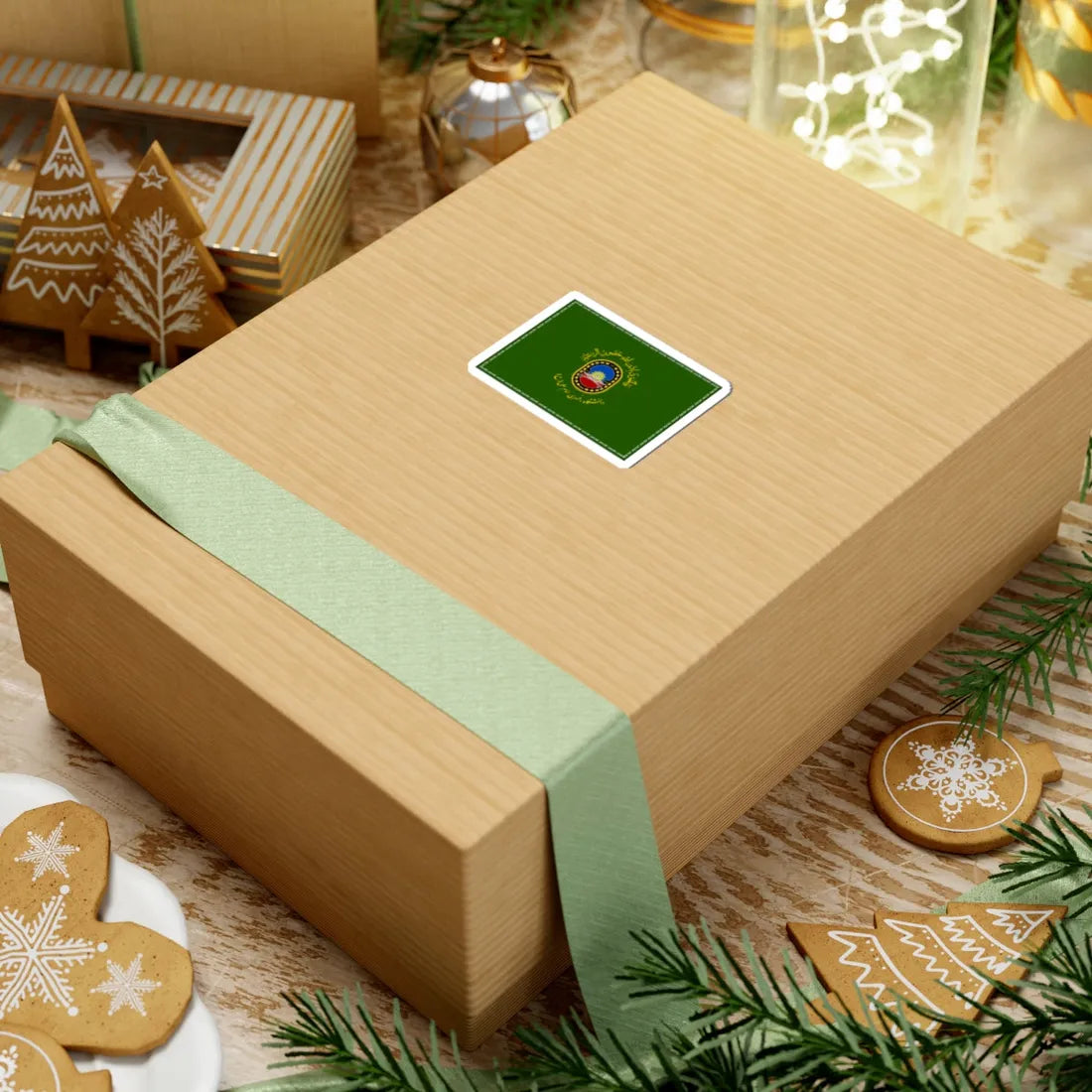 Flag of the Islamic Republic of Iran Military University (Iran) STICKER Vinyl Kiss-Cut Decal - The Sticker Space