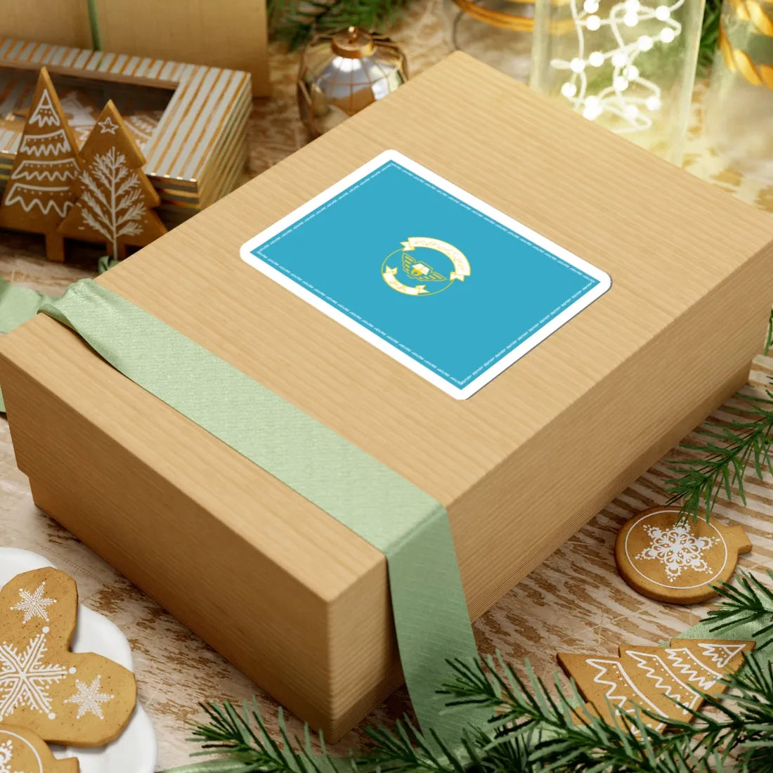 Flag of the Islamic Republic of Iran Sattari Air Sciences University (Iran) STICKER Vinyl Kiss-Cut Decal - The Sticker Space