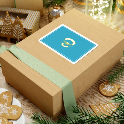 Flag of the Islamic Republic of Iran Sattari Air Sciences University (Iran) STICKER Vinyl Kiss-Cut Decal - The Sticker Space