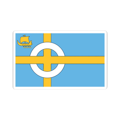 Flag of the Isle of Skye (Scotland) STICKER Vinyl Kiss-Cut Decal 4 Inch White - The Sticker Space