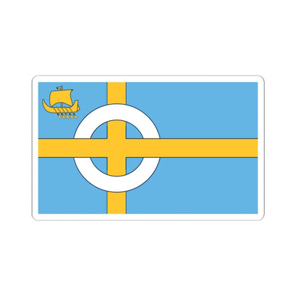 Flag of the Isle of Skye (Scotland) STICKER Vinyl Kiss-Cut Decal 6 Inch White - The Sticker Space