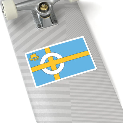 Flag of the Isle of Skye (Scotland) STICKER Vinyl Kiss-Cut Decal - The Sticker Space