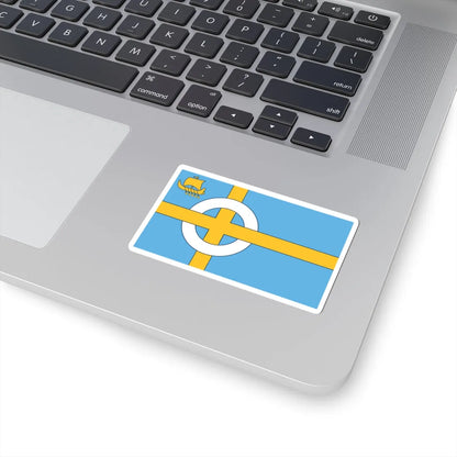 Flag of the Isle of Skye (Scotland) STICKER Vinyl Kiss-Cut Decal - The Sticker Space