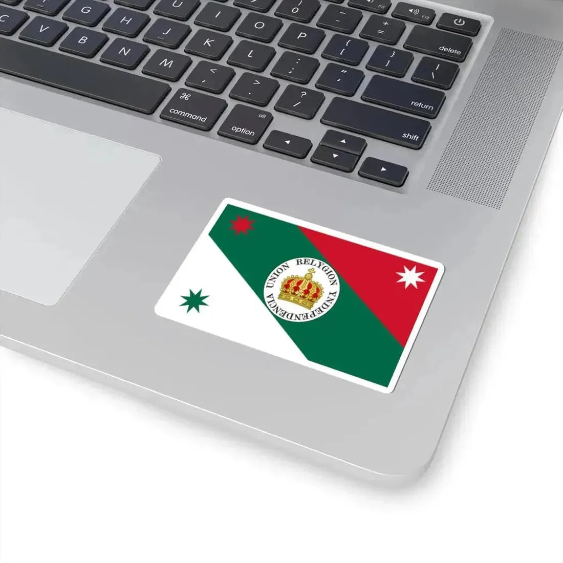 Flag of the Iturbides Infantry (Belize) STICKER Vinyl Kiss-Cut Decal - The Sticker Space