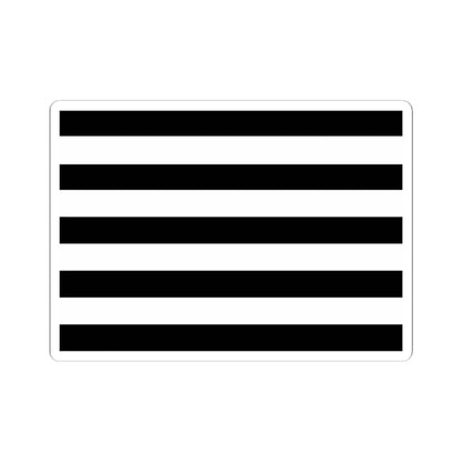 Flag of the Jamiat Ulema-e Islam (Pakistan) STICKER Vinyl Kiss-Cut Decal 4 Inch White - The Sticker Space