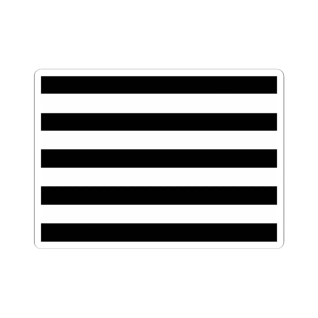 Flag of the Jamiat Ulema-e Islam (Pakistan) STICKER Vinyl Kiss-Cut Decal 6 Inch White - The Sticker Space