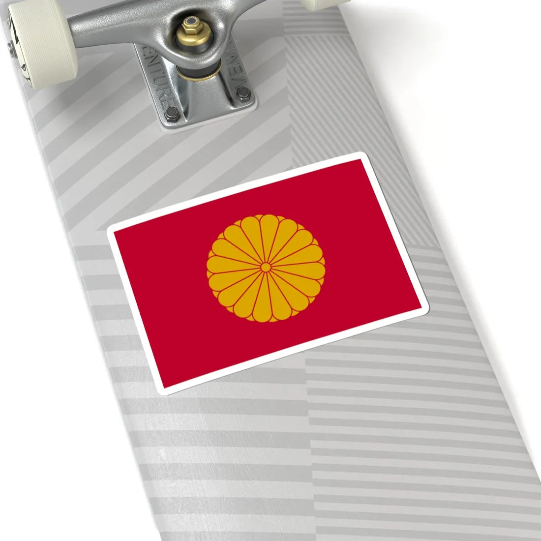 Flag of the Japanese Emperor (Japan) (Coat of Arms) STICKER Vinyl Kiss-Cut Decal - The Sticker Space
