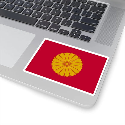 Flag of the Japanese Emperor (Japan) (Coat of Arms) STICKER Vinyl Kiss-Cut Decal - The Sticker Space