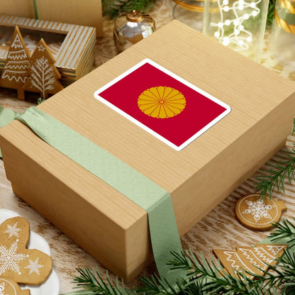 Flag of the Japanese Emperor (Japan) (Coat of Arms) STICKER Vinyl Kiss-Cut Decal - The Sticker Space