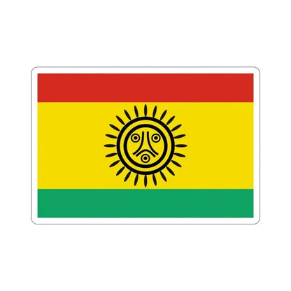 Flag of the Jatibonicu Taino Tribal Nation STICKER Vinyl Die-Cut Decal 3 Inch - The Sticker Space
